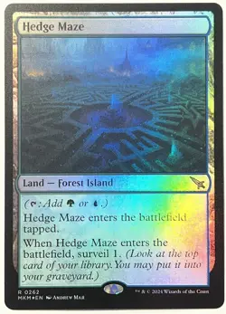 MTG Hedge Maze-Murders at Karlov Manor (FOIL) NM-M - Image 1