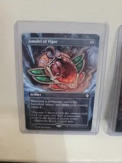 Amulet of Vigor (Borderless) Commander: the Lost Caverns of Ixalan Regular - Image 1