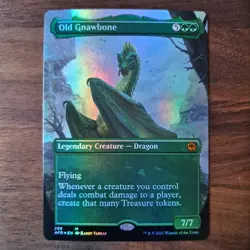 Old Gnawbone Adventures in the Forgotten Realms MTG - Borderless Foil - NM/M - Image 1