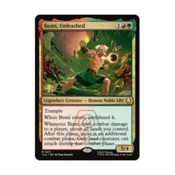 WOTC MtG Prerelease Promos Bumi, Unleashed (MR) (Foil) NM - Image 1