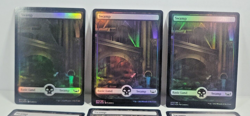 MTG Full Art Swamp x7 (3 Foil) Streets of New Capenna 277/281 NM/VLP - Image 2