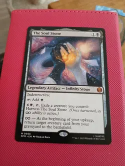 The Soul Stone Marvel's Spider-Man Regular Magic: The Gathering mtg - Image 1