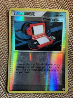 Pokemon - Pokedex Handy910is - Diamond & Pearl 111/130 - Reverse Holo - LP - Image 1