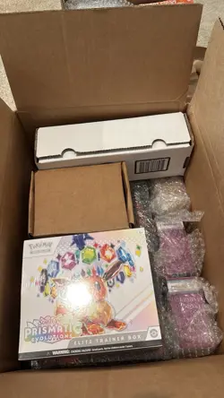Sealed Packs x94,Prismatic ETBx3, Team Rockets Moltres UPC,Destined Rivals BBx2 - Image 2
