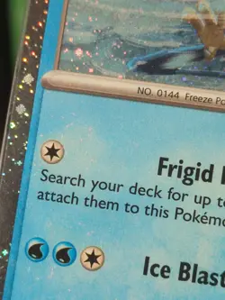 Articuno 032/159 SEALED STAMPED SWIRL HOLO BLEED Holiday Calendar Pokemon TCG - Image 5