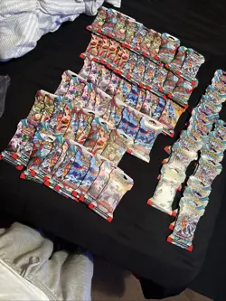 Pokemon TGC Scarlet And Violet Assortment Lot Booster Packs Lot Of 77 - Image 1