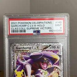 Pokemon 2021 TCG Garchomp C LV.X 145/147 Supreme Victors PSA 9 MT Holo Rare - Image 2