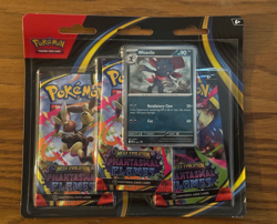 Pokemon Phantasmal Flames - Weavile 3-Pack Booster Blister Factory Sealed - Image 1