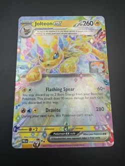 Prismatic Jolteon ex 030/191 Pokemon Play! Prize Pack Series 7 Stamp Pack Fresh - Image 4