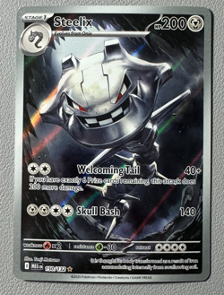 Pokemon Mega Evolutions Steelix 150/132 Illustration Rare IR - Image 1