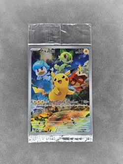 Pokemon Pikachu SVP027 Pokemon Center Stamped Scarlet & Violet Promo - SEALED - Image 2