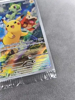 Pokemon Pikachu SVP027 Pokemon Center Stamped Scarlet & Violet Promo - SEALED - Image 3
