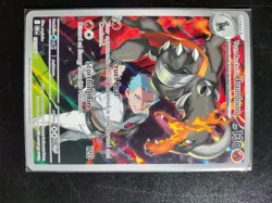 Pokemon TCG Team Rockets Houndoom 191/182 Illustration Rare Destined Rivals NM - Image 1