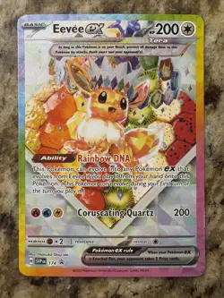 Pokemon TCG - Prismatic Evolutions - Eevee ex SVP174 Black Star Promo - Image 1
