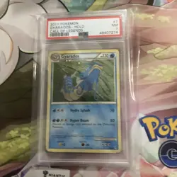 PSA 7 Gyarados Holo 2011 Pokemon Call of Legends #7 - Image 1