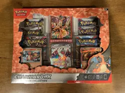 Pokemon TCG: Charizard ex Premium Collection Box - 6 Packs - Image 1