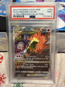 PSA 9 Charizard VStar Full Art (SWSH262) - UPC Promo - Pokemon TCG - Image 1