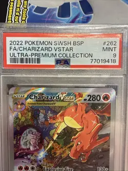 PSA 9 Charizard VStar Full Art (SWSH262) - UPC Promo - Pokemon TCG - Image 4