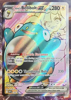 Pokemon Iono's Bellibolt Ex Journey Together Promo #194 - Image 1