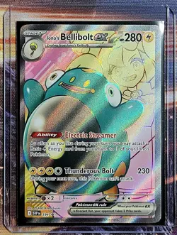 Pokemon Iono's Bellibolt Ex Journey Together Promo #194 - Image 3