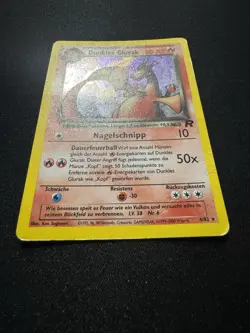Pokemon TCG German Holo Dark Charizard [Dunkles Glurak] #4/82 - Image 3