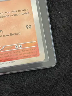 Pokemon - Armarouge 041/198 Holo Scarlet Violet Base MISCUT ERROR Alignment Dot - Image 2