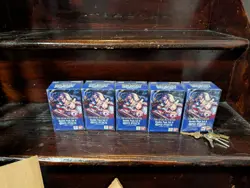 ONE PIECE TCG OP-14: The Azure Sea’s Seven Double Pack Set Vol. 9 Lot of 5 - Image 1