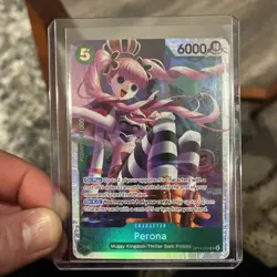 One Piece Perona - OP14-033 The Azure Sea's Seven Foil SR - Image 1