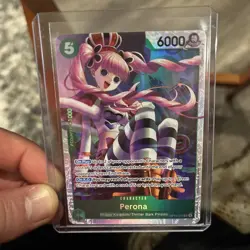 One Piece Perona - OP14-033 The Azure Sea's Seven Foil SR - Image 2