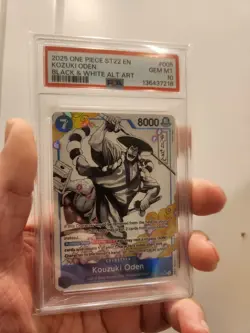 2025 ONE PIECE STARTER DECK ST22-ACE & NEWGATE #005 KOZUKI ODEN PSA 10 - Image 4