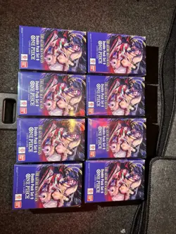 8x ONE PIECE TCG OP-14: The Azure Sea’s Seven - Double Pack Set Vol. 9 DP09 - Image 1