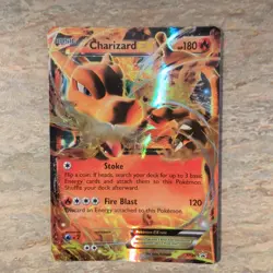 Pokemon Charizard EX XY29 Holo Promo XY Set 180HP English TCG Card - Image 1