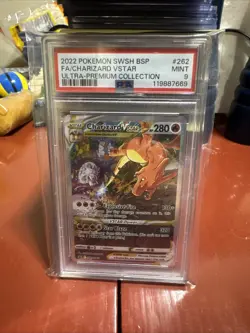 Charizard VSTAR SWSH262 SWSH: Sword & Shield Promo Cards Holo PSA 9 - Image 1