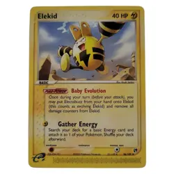 Pokemon Elekid 36/100 Non-Holo EX Sandstorm Set Uncommon Card Lightly Played LP - Image 1