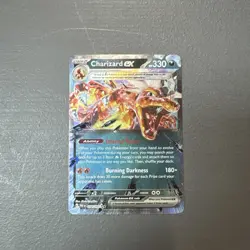 Charizard ex - 054/091 - SV: Paldean Fates Holo - Pokemon Card TCG - Image 2