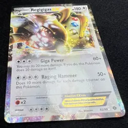 Regigigas EX 82/99 Next Destinies Holo Pokemon Card - MP - Image 2