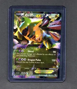 Pokemon Giratina EX TCG Holo Ultra Rare Card 92/124 Dragons Exalted LP-NM - Image 1