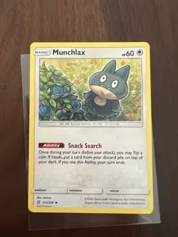 Unified Minds Munchlax 173/236 Pokemon TCG Trading Card - Image 1