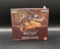 One Piece Card Game OP-02 Paramount War Booster Box English Sealed - Image 1