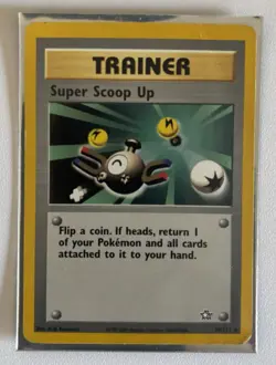 Pokemon Trainer Card Lot (6) WOTC Vintage 1999-2001 - Fossil Egg, Mr. Fuji - Image 4