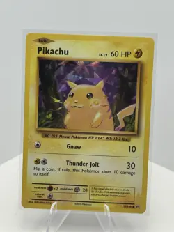 Pokemon Pikachu Cracked Ice Holo Card 35/108 Evolutions 2016 NM-M+ Condition - Image 1