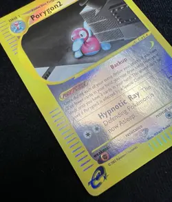 Porygon2 Aquapolis 28/147 E-Reader Reverse Holo Rare Pokemon Card - NM - Image 3