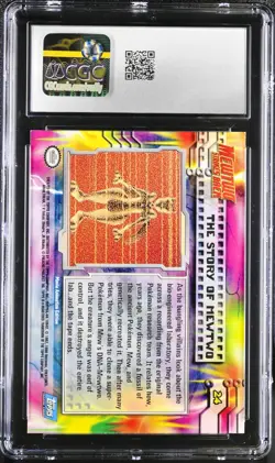 CGC 7.5 Topps Mewtwo Strikes Back: The Story of Mewtwo #24 RAINBOW FOIL Card psa - Image 3