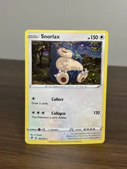 Snorlax #141/192 - Rebel Clash - Cosmos Holo Rare Pokemon Card - Image 2