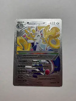 Silver Foil Fan Art Display Card Collection Mega Shining Primarina EX NM/M - Image 1