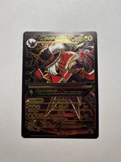 Black Foil Fan Art Display Card Collection Mega Shadow Darkrai EX NM - Image 1