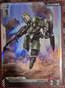 Gundam Card Game - Graze - ST05-009 (C+) - NM - Image 1