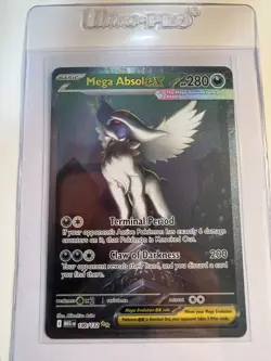 Pokemon TCG Mega Absol EX Sir 180/132 Mega Evolution English Card NM Condition - Image 1