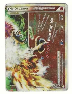Ho-Oh Legend (Bottom) HeartGold SoulSilver Ultra Rare Pokemon Card 112/123 - Image 1