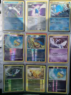 Pokemon Shiny Mixed Lot 9 Cards LP Excellent Condition Shinx Milotic - Image 1